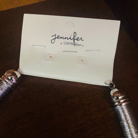 Jennifer & Co. Silver Tribal Ethnic Necklace With Bold Metallic Beads - Picture 6 of 6